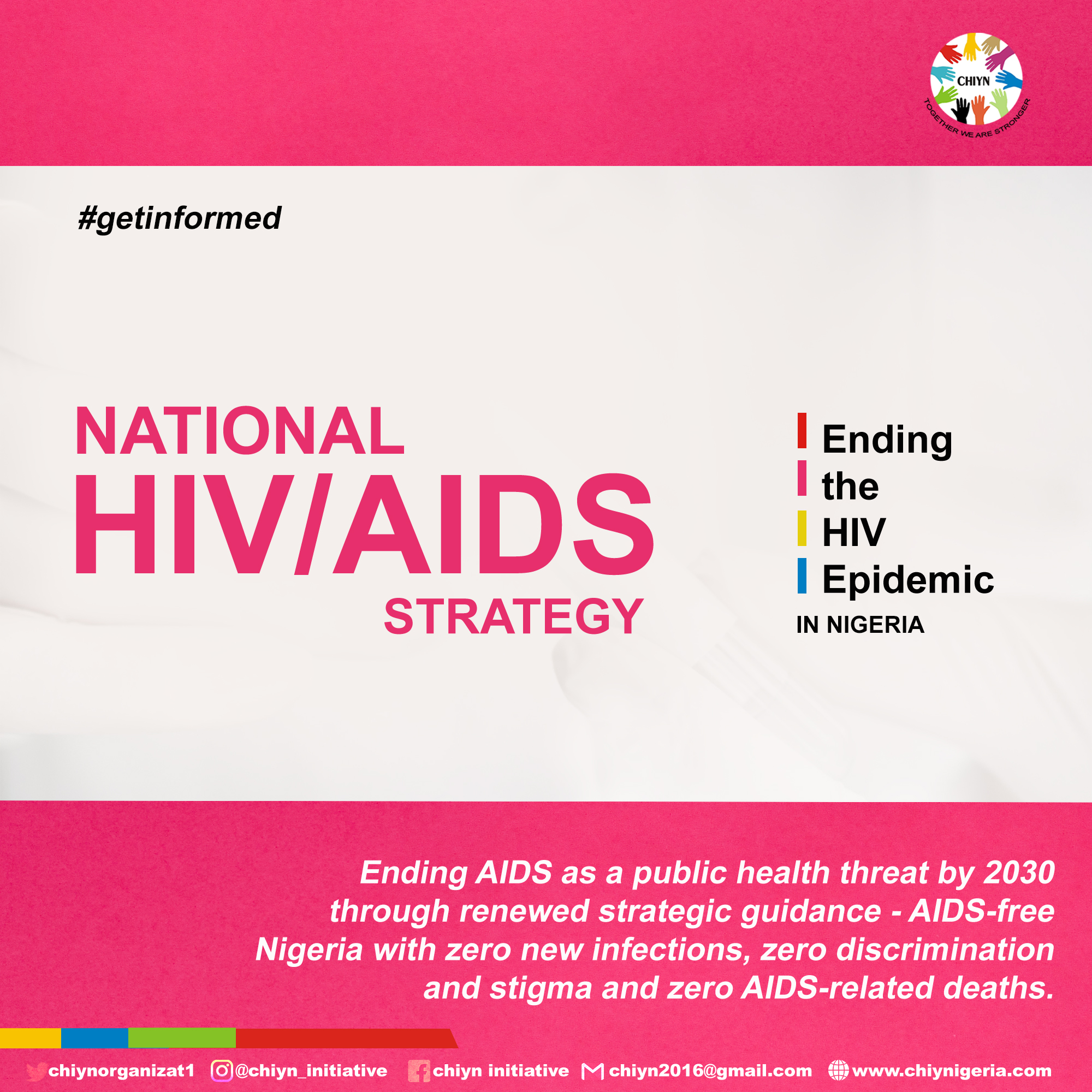 The aim of this framework is to achieve the shared goal of ending AIDS ...